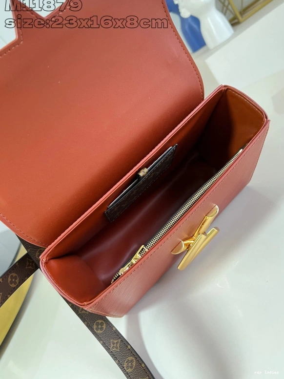 Cheap MM-23*17*9.5CM VUITTON TWIST LOUIS 0726